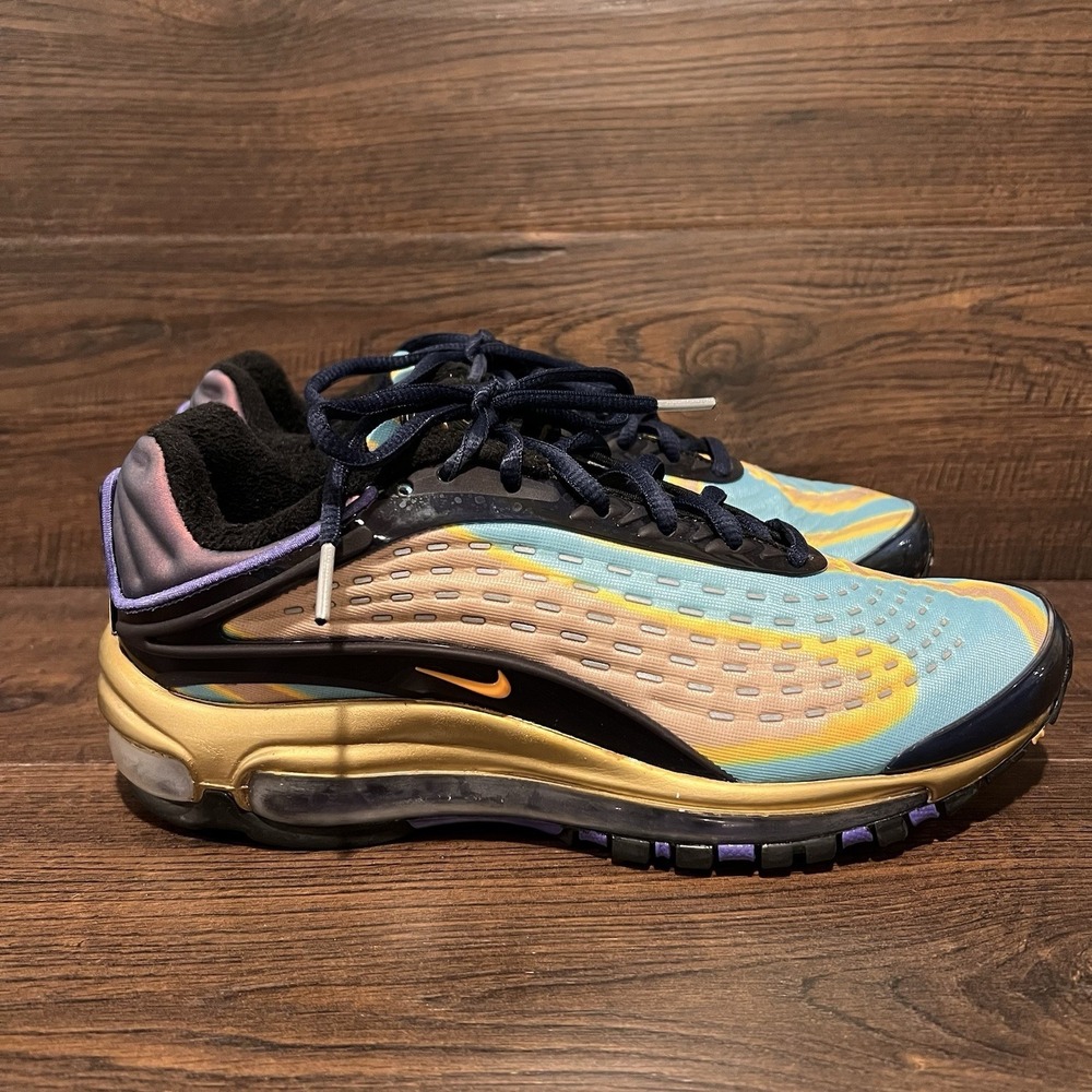 Nike Air Max Deluxe Women Size 8.5 RARE Ocean Wave Dreamscape Color - Picture 1 of 9